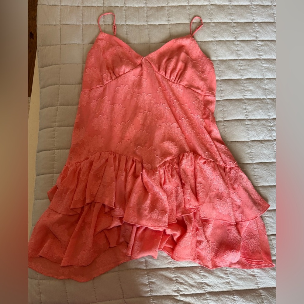 Wild Fable Peach Ruffled Dress XXL